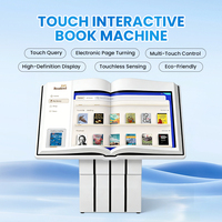 Yingtouch - Máquina Todo en Uno con Sensor de Gestos de 43 Pulgadas para Exhibiciones, Kiosco Interactivo con Libro Virtual, Pantalla Táctil
