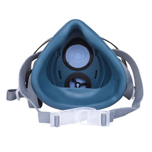 PPE EN 140 Respirator <span class=keywords><strong>Gas</strong></span> setengah wajah mulut biru penjualan pabrikan - Product Image 3