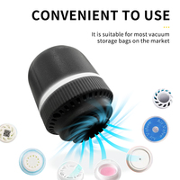 Machine de dégonflage automatique portable de vente directe d'usine ABK 110V-240V 40 W AC pompe à air électrique de dégonflage pour sac de rangement sous vide