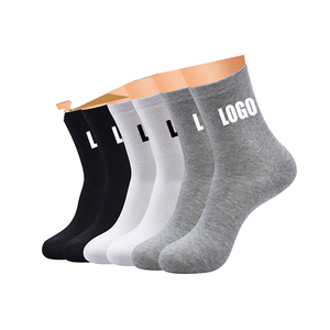 بالجملة عالية الجودة طاقم متماسكة الجوارب الرياضية القطنية لا موك مخصص شعار النص الخاص بك للتدريب الرياضي الجري - Product Image 3