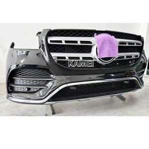 Pare-chocs avant de voiture d'occasion de haute qualité, pack sport <span class=keywords><strong>AMG</strong></span> avec calandre et ventilateur de radiateur pour Mercedes Benz GLS 167 - Product Image 3