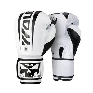 WOLON Wholesale Supplie Design свой собственный 8oz/10oz/12oz/14 унций/16 унций professional Boxing Gloves Oem Pu Leather Training Boxing Gloves