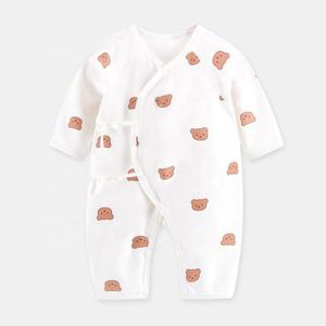 Combinaison pour bébé Michley personnalisée pour tout-petits-OEM en coton organique fin et doux, style mignon pour garderie/école (motifs fille et garçon) - Product Image 2