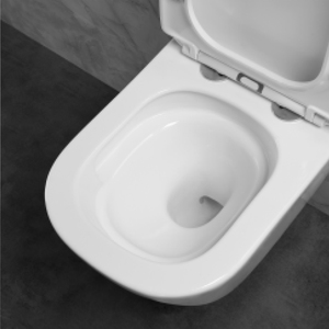 WC con cassetta di scarico a doppio flusso, sedile multicolore, collezione Urban, prodotto per il <span class=keywords><strong>bagno</strong></span>, articolo sanitario Metro - Product Image 3