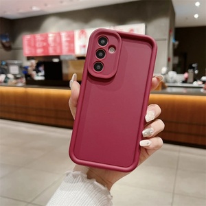 เคสโทรศัพท์ป้องกันกันกระแทกสำหรับ Samsung S23 A73 M52 S22 Note 20 ultra Plus Pro Core 5G 4G ฝาครอบหลัง TPU แบบนิ่มฝาครอบเต็มรูปแบบ - Product Image 5