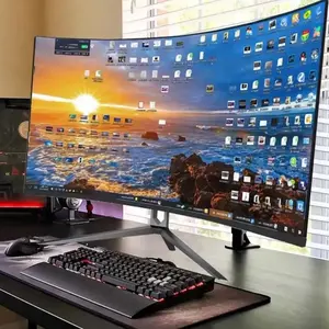 27 Ips 144hz masaüstü 75hz Lcd Vesa ekran 1ms kavisli Pc Fhd işık 20 27 monitörler 1920x1080 oyun monitörler Bar Hz oyun 24