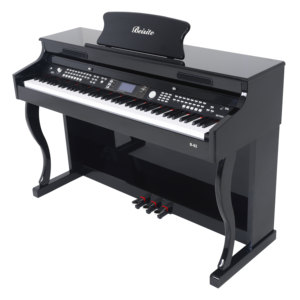 B-82 Upright Multifunctional Digital Piano and Professional Piano with 88-Key Weighted Hammer Action Piano <b>Keyboard</b> - Product Image 1
