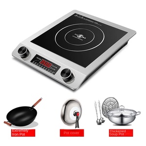 Hot Sale 3500W High-Power Commercial Induction Furnace New Electromagnetic Household Cooker Hot Pot Electric Solar Battery Power - Product Image 6