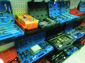 Kit d'outils <span class=keywords><strong>à</strong></span> douille pour écrou <span class=keywords><strong>de</strong></span> jambe <span class=keywords><strong>de</strong></span> force d'amortisseur 39 pièces - Product Image 5