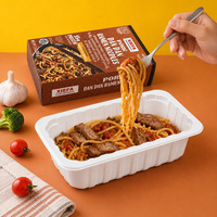 Boîtes à repas jetables en PP, vente en gros directe usine, étanches et empilables pour la restauration et les plats à emporter