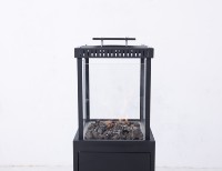 Foyer extérieur portatif de gaz avec le verre pour des réchauffeurs de patio de décor de restaurant et de jardin