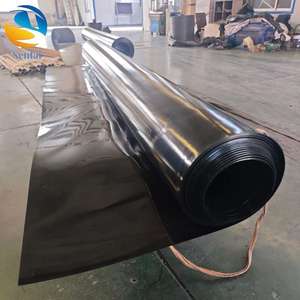 Geomembrana de HDPE de 1.0 mm con Protección Anti-<span class=keywords><strong>Ozono</strong></span> para Revestimiento de Estanques de Aguas Residuales Industriales, Piscifactorías y Presas - Product Image 2