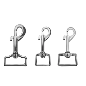 Mùa Xuân Kép Dây Cổng S Snap Móc D-Ring Carabiner Lớp Tự Khóa Kim Loại Với Mùa Xuân Móc Clip Kẽm Hợp Kim Con Chó - Product Image 5