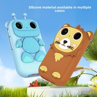 Cámara Infantil con Sensor CMOS 4K HD, Pantalla Táctil de 2.8 Pulgadas, Juguete de Plástico para Fotos y Vídeos para Niños de 3 a 6 Años, Dispositivo Educativo de Aprendizaje