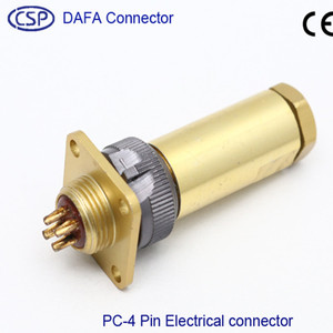 ขั้วต่อวงกลมซีรีส์ CSP PC รุ่น PC-4T ปลั๊กแบบมีเกลียวสำหรับการบิน ขั้วต่อแบบตัวผู้และตัวเมีย - Product Image 3