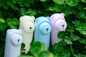 Xách Tay Mini Dễ Thương Phim Hoạt Hình Thiết Kế Mini Gấp Fan Keychain Tay Fan Keychain Với Đèn Pin Mini USB Có Thể Sạc Lại Cầm Tay Fan - Product Image 4