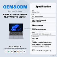 Groothandel op maat gemaakte Engelse toetsenborden I9 laptops touchscreen 15,6 inch computer student I7 I9 I5 13e generatie zakelijke laptop