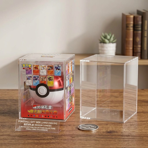 Custodia Trasparente in Acrilico per Collezione di Carte Gengar <span class=keywords><strong>Dream</strong></span> Draw 151, Scatola Regalo Super Magnetica N52 con Protezione UV e Antipolvere - Product Image 2