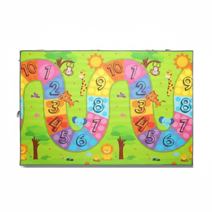 120x140x1,2 cm Tapis de jeu XPE à simple face pour bébé-Rouleau, imperméable, mousse non toxique Colurful Number Road - Product Image 1