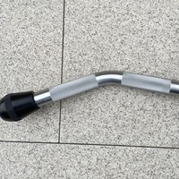 Barre de traction en U en acier massif pour poulie verticale, poignée de tirage latéral haute, barre de tirage Flyback grande/petite, capacité de charge 3,5 kg