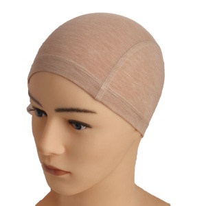 14-52N Offre Spéciale Spandex Filet Dôme Chapeau De <span class=keywords><strong>Perruque</strong></span> Naturelle Et non tachant Fibre De <span class=keywords><strong>bambou</strong></span> Spandex <span class=keywords><strong>Perruque</strong></span> Doublure Casquettes Pour la fabrication de Perruques - Product Image 1