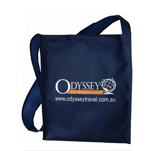 Non tissé sac à bandoulière avec une poignée continue qui s'étend des côtés - Product Image 5
