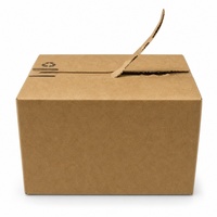 Scatole Regalo Natalizie con Apertura Facilitata e Striscia a Strappo, Imballaggio in Cartone Ondulato Kraft con Logo Personalizzato, Vendita all'Ingrosso Diretta dalla Fabbrica