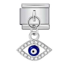 Conjunto de Pulseras de Moda con Dijes en Tono Plata y Oro, Colgante de Corazón, Estrella, Luna y Ojo Turco, Joyería Unisex, Accesorio de Regalo - Product Image 2