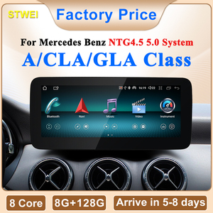STWEI ชุดมัลติมีเดียไร้สายสำหรับรถยนต์ ระบบ Android AUTO CarPlay หน้าจอ 10.25 นิ้ว 12.3 นิ้ว สำหรับรถยนต์ Mercedes Benz A Class W176 เครื่องเล่นวิดีโอในรถยนต์ - Product Image 2