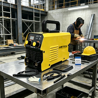 Machine à souder électrique mini standard européenne MMA-150 220V monophasée, onduleur IGBT, soudeuse à l'arc manuelle portative