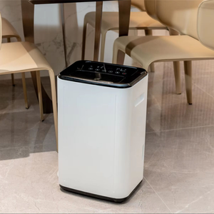 Mini purificador de aire portátil para el hogar, <span class=keywords><strong>deshumidificador</strong></span> para sótano y dormitorio con temporizador <span class=keywords><strong>programable</strong></span> de 24 horas - Product Image 1