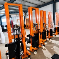 Apilador Eléctrico de Palets con Control Remoto, Capacidad de 1 Tonelada, Montado en Camión, Montacargas, Apilador para la Venta