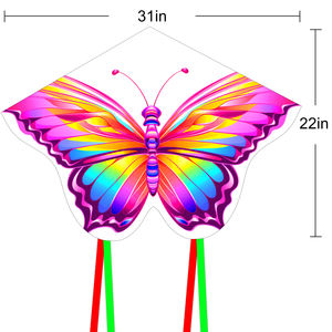 Nouveauté 2025 : <span class=keywords><strong>Cerf</strong></span>-<span class=keywords><strong>volant</strong></span> chinois en forme de <span class=keywords><strong>papillon</strong></span> avec cadre en polyester pour enfants de 2 à 4 ans (unisexe) - Vente en gros - Product Image 5