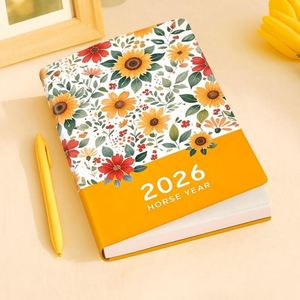 2026 Custom Logo Flower High Appearance Level Check-In Notes Weekly & Annual Planner <b>Calendar</b> - Product Image 2