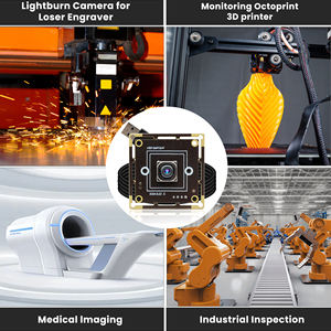 Módulo de Cámara USB ELP de 12MP con Enfoque Automático, 4K a 30fps, Sin Distorsión, Cámara Lightburn para Inspección Industrial, Altímetro, Microscopio - Product Image 6