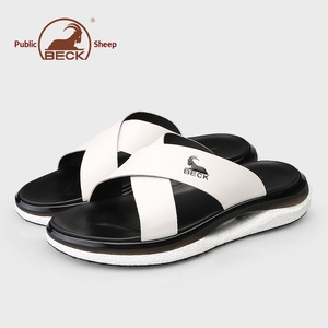 รองเท้าแตะผู้ชาย Gongyang แฟชั่นกลางแจ้ง พื้นยาง ระบายอากาศได้ดี กันลื่น สวมใส่สบาย จัดส่งแบบดรอปชิปปิ้ง - Product Image 3