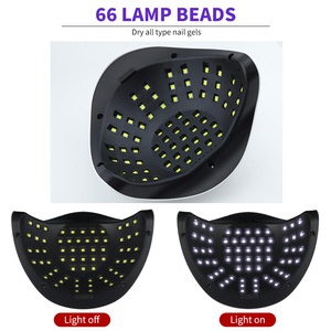 Secador de Uñas SUN X11 MAX, Lámpara UV LED de 280W, 66 LED, Curado de Esmalte en Gel, Sensor Automático, Doble Luz, Secado Rápido, Herramienta de Manicura Profesional - Product Image 5