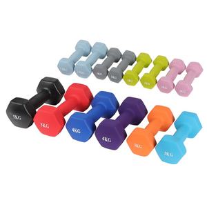 Haltères hexagonaux FamilyExercise <span class=keywords><strong>JTF</strong></span> TR-11 en néoprène pour la salle de sport à domicile, entraînement complet et musculation - Product Image 3