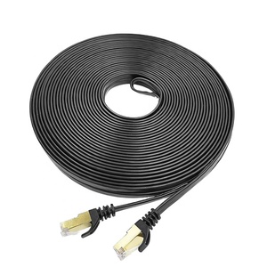 Cable Ethernet Plano Cat 7 de Cobre Trenzado D-Sunty de 10 Gbps y 600 MHz, Blindado, Resistente a la Intemperie, 10 Metros, RJ45 - Product Image 3