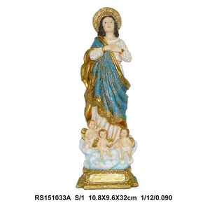 Cuna <span class=keywords><strong>de</strong></span> Navidad, estatua <span class=keywords><strong>de</strong></span> Nuestra Señora <span class=keywords><strong>de</strong></span> María, adorno <span class=keywords><strong>de</strong></span> Virgen María para Navidad, vacaciones, resina, decoración Católica - Product Image 5