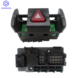 Thương hiệu mới 9434460523 xe khẩn cấp chuyển đổi ánh sáng đôi đèn flash nguy hiểm đèn tín hiệu nút vật liệu nhựa - Product Image 3