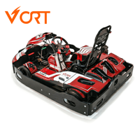 Kart de course pour adultes Vortkart, essence 90cc 125cc 200cc 270cc, karting professionnel avec moteur Honda pour location en club et sur circuit