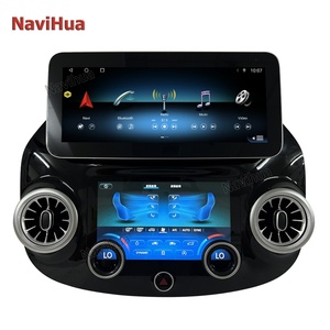 Navihua Android Radios Para Carro Auto Estereo bluetooth with AC Panel for Mercedes Benz Vito 12.3 Multimedia AC ClimateControl - Product Image 1