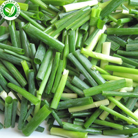 Vente en gros de petits oignons verts échalotes congelés de Chine Coupes de segment dés d'oignons de printemps Bandes en dés Bâton de congélation en vrac