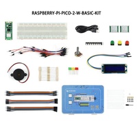 Placa Microcontroladora Raspberry Pi Pico 2 W, Basada en el Chip Oficial RP2350 de Diseño de Doble Núcleo, Compatible con WIFI y Bluetooth