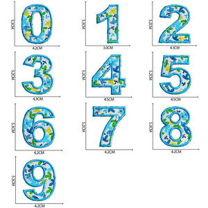 字母补丁上有<span class=keywords><strong>3</strong></span>种颜色的刺绣铁可供选择的花卉字母编号 - Product Image 6