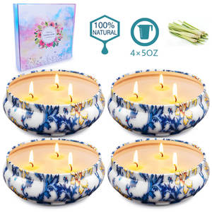 Colorido anti-mosquito vela latas para casa e uso ao ar livre Insect Repellent velas para Thanksgiving Diwali Páscoa Ramadan - Product Image 4