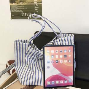 Large-sized Custom Cotton Daily Tote Beach Bag Pocket Personalized Grocery Shopper Bags Recyclable Letter for Advertising - Product Image 3