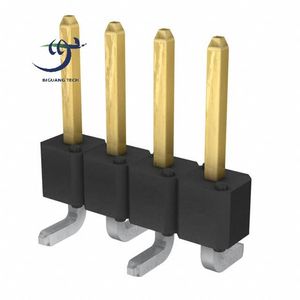 ตัวเชื่อมต่อส่วนประกอบ Bom CONN HEADER SMD 4POS 2.54มม. 95293-<span class=keywords><strong>801</strong></span>-04LF - Product Image 1