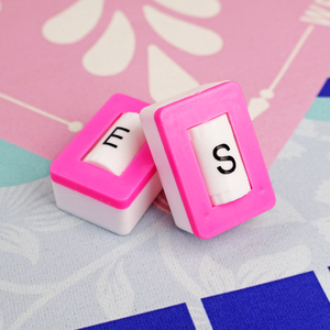 Fichas de Mahjong Americanas de Material ABS, Ecológicas y Duraderas, Marca TriStone, Colores del Sudeste/Noroeste, Inglés, Grandes, Dirección del Viento - Product Image 2